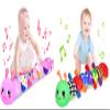 Baby Toys 0 to 12 Months, Musical Stuffed Animal Toys for 0-3-6-12 Months, Soft Sensory Toys with Crinkle and Rattles, Infant Tummy Time Toys for Newborn Boys Girls (Pink, Green) view 1