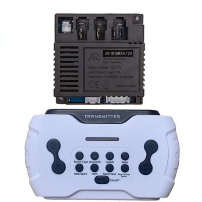 2.4G Bluetooth Remote Control JR-1816RXS-12V Receiver Kit Kids Powered Ride On Car,Controller Control Box Accessories for Children Electric Ride On Car Replacement Parts