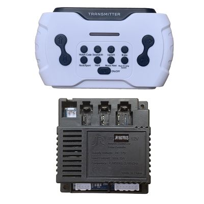2.4G Bluetooth Remote Control JR1807RXS-12V Receiver Kit Kids Powered Ride On Car,Controller Control Box Accessories for Children Electric Ride On Car Replacement Parts