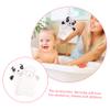 2Pcs bath gloves baby bath baby scrubber bath brush body scrub mitt shower back scrubber mittens kids bath wash gloves bathing gloves clean Accessories cotton white newborn view 2
