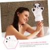 2Pcs bath gloves baby bath baby scrubber bath brush body scrub mitt shower back scrubber mittens kids bath wash gloves bathing gloves clean Accessories cotton white newborn view 4