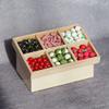 AirAds Dollhouse 1:12 Miniatures Furniture Display with Vegetables Shelf Unfinished Wood view 2