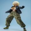 1/12 Scale Female Clothes,Female Brown Coat Green Pants Trousers Costume Outfit Clothing for 6inch Soldier Action Figure Body (Brown Coat+Green Pant) view 2