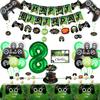 Video Game Party Decorations - 8th Birthday Decorations for Boys, HAPPY BIRTHDAY Banner, Video Game Tablecloth, Gaming Pattern Balloons, Controller Balloons, Gaming Hanging Sign, Gaming Birthday Party view 1