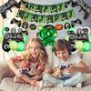 Video Game Party Decorations - 8th Birthday Decorations for Boys, HAPPY BIRTHDAY Banner, Video Game Tablecloth, Gaming Pattern Balloons, Controller Balloons, Gaming Hanging Sign, Gaming Birthday Party view 4