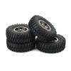 4PCS 1.9 Inch Deadlock Wheel Rim Tires Cutter Diameter 102mm Aluminum Alloy Wheel Rim 1/10 RC Crawler Car Axial for for Traxxas TRX-4 Modification Accessories (Color : C ABS Rim) view 4