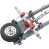 Steel Shock Absorption Leaf Springs Suspension for WPL D12 B14 B24 B16 B36 RC Truck Car Parts Modification Accessories (Color : Red) view 2