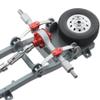 Steel Shock Absorption Leaf Springs Suspension for WPL D12 B14 B24 B16 B36 RC Truck Car Parts Modification Accessories (Color : Red) view 3