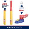 Bennol T Balls Set Toys for Kids Boys 3-5 5-8, Kids Baseball Tee Toys Includes 10 Balls, Auto Balls Launcher, Outdoor Outside T-Ball Set Sport Toy Birthday Gifts for 3 4 5 6 Year Old Boys Toddler view 4