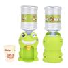 JTLB Mini Water Dispenser Cute Simulation Cartoon Kitchen Toy for Kids Home Kitchen (Green Frog) view 3