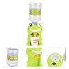 JTLB Mini Water Dispenser Cute Simulation Cartoon Kitchen Toy for Kids Home Kitchen (Green Frog) view 4