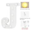 Alphabet Marquee Light Up Sign - Large Letters J Wall Letters for Girl Baby Shower, Living Room, Bedroom, Halloween & Birthday Decorations view 2