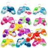 30 Packs Bulk Game Controller Backpack Mini pop Fidget Keychain, Birthday Party Favors,Students Bubble Prize for boy and Little Girl,Kids view 1