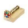 AL QAYIM Handcrafted Brass Kaleidoscope - Vintage Antique Design, 3D Mirror Lens, for Kids & Adults - Mesmerizing Patterns, Endless Creativity Occasions (Small Trigon Flower) view 2