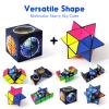 Luaxkpi Toys for Boys Age 6-12 Birthday Gifts for 6 7 8 9 10 Year Old Boy Girls, Fidget Toys Infinity Cubes for Kids 8-12 Cool Fun Magic Cube for Boys Ages 10-12 Years Old Gift Ideas for Teen view 2