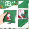 Ceenna 12 Pcs Fall Bean Bags Autumn Pumpkin Maple Halloween Ghost Corn Hole Game Bags for Tossing Game Thanksgiving Corn Hole Bean for Fall Holiday Party(Snowman and Santa Claus) view 2