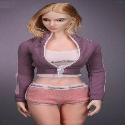 1/6 Scale Female Clothe,Female Sports Clothes Suit Coat Jacket Vest Shorts Costume Outfit Clothing for 12inch Action Figure Body (Pink Coat+White Vest+Pink Shorts)