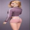1/6 Scale Female Clothe,Female Sports Clothes Suit Coat Jacket Vest Shorts Costume Outfit Clothing for 12inch Action Figure Body (Pink Coat+White Vest+Pink Shorts) view 3