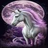 RMSGOZO Purple Unicorn Horse Jigsaw Puzzles for Adults 500 Pieces - Purple Moon & Animal Wooden Puzzles, Great Toys for Kids & Home Decor view 1