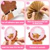 12 Pcs Pink Highland Cow Honeycomb Centerpieces - Floral Highland Cattle Baby Shower Party Table Decoration - It's a Girl Gender Reveal Cutout Welcome Baby Party Table Topper Photo Prop Decor view 3