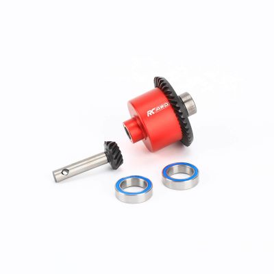 RCAWD 40Crmo Rear 40T Differential with 14T Input Gear for Losi 1/10 Baja Rey 4WD Hammer Rey U4 Rock Racer Upgrades Part