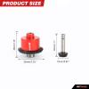 RCAWD 40Crmo Rear 40T Differential with 14T Input Gear for Losi 1/10 Baja Rey 4WD Hammer Rey U4 Rock Racer Upgrades Part view 3