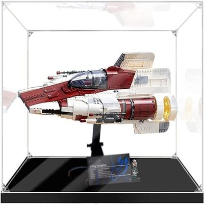 Acrylic Display Case Compatible with #75275, Dustproof Display Box for #75275 (Model Not Included)(3mm)