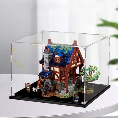 Display case Compatible with #21325,Acrylic Display case for #21325,dustproof Display Box (#21325 Model not Included)(3mm)