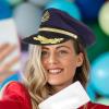 ABOOFAN Sailor Hat Yacht Captain Hat Navy Sailor Hat Captain Cosplay Cap Sailor Ship Cap Nautical Party Hat Sailor Dress Up Hat for Halloween Party Costume Captain Hat view 2