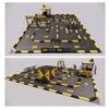 GRRICEPL Go Kart Track Runway, Go Kart Track Fence, Water-Filled Fence, for Kids Adults, Heavy Drift Field Safety Guardrail, Easy to Install (Color : Yellow, Size : 1000x200x250mm) view 4