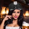 Beaupretty Police Hat Officer Cap Women Police Hat PU Leather Captain Officer Costume Accessories for Halloween Christmas Cosplay view 2