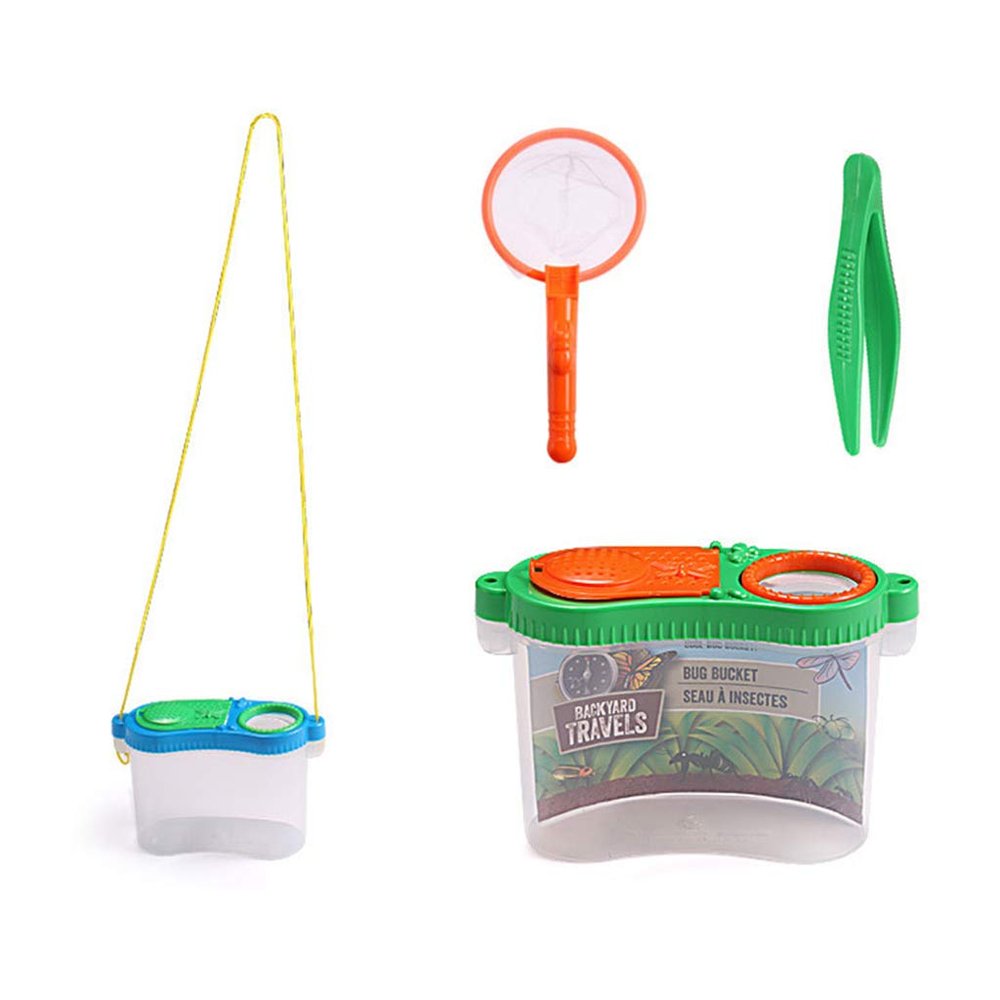 Ankexin Portable Insect Observer Child Magnifier Toys Observation Box Children Outdoor Experiment Exploration Equipment Supplies