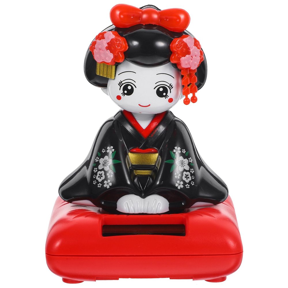EXCEART car Decorations Kimono Solar Car Ornament car Accessories Swing