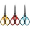 Teflon anti-stick office scissors anti-slip art student stationery anti-stick household scissors red view 1