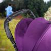 Baby Stroller Handle Covers,Waterproof Baby Stroller PU Leather Handlebar Cover Infant Toddler Pram Bar Armrest Handle Sleeve Cover view 2