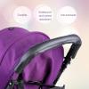 Baby Stroller Handle Covers,Waterproof Baby Stroller PU Leather Handlebar Cover Infant Toddler Pram Bar Armrest Handle Sleeve Cover view 4