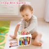 Aprilwolf Montessori Toys for Toddlers, 7-in-1 Activity Cube, Shape Sorter Toy| Baby Developmental Learning Toys| First Birthday Gifts view 2
