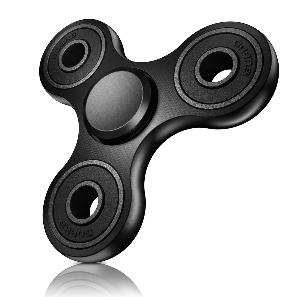 Fidget Spinners Toy, Metal Stainless Steel Bearing High Speed 2-5 Min Spins, EDC ADHD Stress Anxiety Relieves Reducer Fidgets Finger Toys, Spinner Toys for Kids and Adults