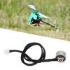 Emoshayoga Replacement Helicopter Tail Motor , Fast Heat Dissipation RC Helicopter Motor Engine Stable Standard Size Aluminum Alloy Shell for FW200 view 3