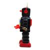 Charmgle Spring Wind-up Toys Desk Robot Adult Collection Toy, Photography Props Novelty Tinplate Toy Store Decoration Black view 3