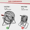 MR CHIPS Bingo Cage and Balls Set with 25 Jam Proof Shutter Slide Cards view 4
