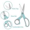 Asdirne Student Scissors for School: 5 Inch 4 Pack Sharp Pointed Tip Teacher Scissors for Kids Middle High School College Classroom Craft, Comfortable Grip, Right Handed view 4