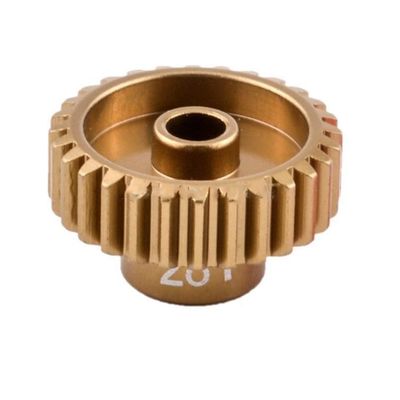 KUSTAT Pinion Gear 1pcs Metal 48P Spur Gear 18T 19T 20T 21T 22T 23T 24T 25T 26T Motor Gear 80T 85T 92T Pinion Gear 3.175mm Shaft Motor Gear bore Shaft (Color : 32T)