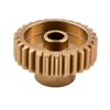KUSTAT Pinion Gear 1pcs Metal 48P Spur Gear 18T 19T 20T 21T 22T 23T 24T 25T 26T Motor Gear 80T 85T 92T Pinion Gear 3.175mm Shaft Motor Gear bore Shaft (Color : 32T) view 2