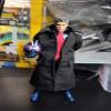 1/18 Scale Male Clothes,Men's Long Coat Windbreak Jacket Costume Outfit Clothing for 3.75inch Soldier Action Figure Body Doll (1pc Black Windbreak) view 2