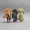 1/18 Scale Male Clothes,Men's Long Coat Windbreak Jacket Costume Outfit Clothing for 3.75inch Soldier Action Figure Body Doll (1pc Khaki Windbreak) view 4