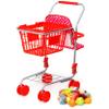 Shop 'N' Go Toy Shopping Cart for Kids and Toddler - Includes Food - Folds for Easy Storage - with Sturdy Metal Frame Pretend Play Food Role Play, Educational Toy (Doll Not Included) view 3