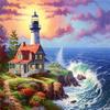 1000 Piece Jigsaw Puzzles for Adults Beach Lighthouse Sunset Formation Wooden DIY Families Toys Gift for Home 29.5 x 19.6 in view 1