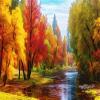 1000 Piece Jigsaw Puzzles for Adults Autumn Trees Formation Wooden DIY Families Toys Gift for Home 29.5 x 19.6 in view 1