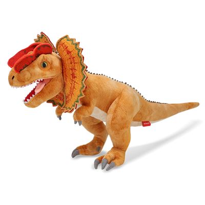 Wilomis Dinosaur Stuffed Animal - 20.5'' Dilophosaurus Plush Toy with Beautiful Arched Crests, Soft Stuffed Dinosaurs for Boys 3-5 Kids Birthday GiftMale
